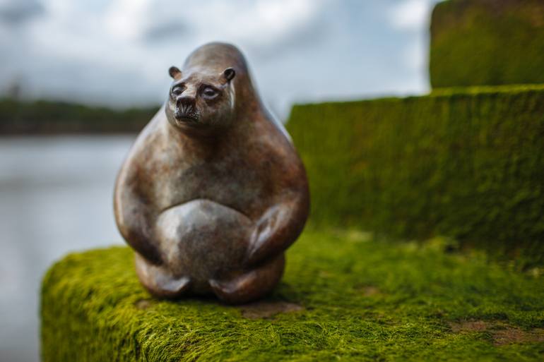 Original Minimalism Animal Sculpture by Victor Mikhailov