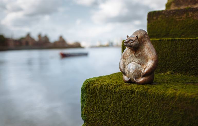 Original Minimalism Animal Sculpture by Victor Mikhailov