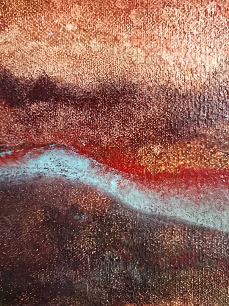 Original Contemporary Landscape Painting by Agnes Eve