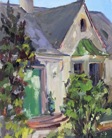 Original Impressionism Architecture Paintings by Maryann Brummer