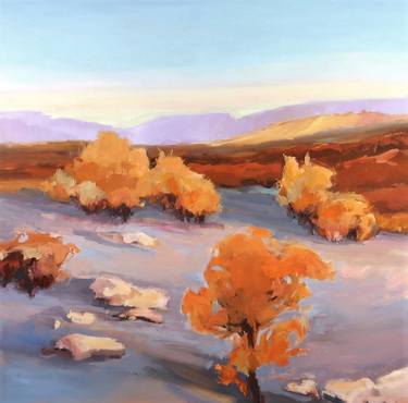 Original Impressionism Landscape Paintings by Maryann Brummer