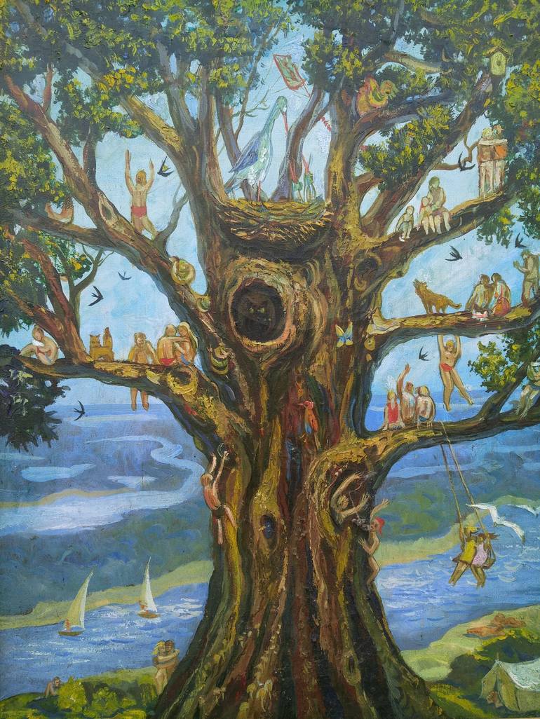 fantasy tree art