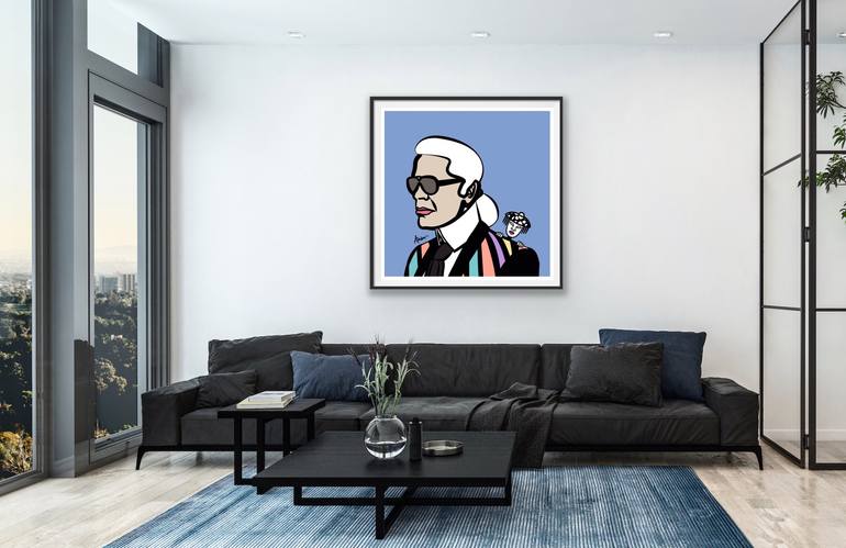 Original Illustration Pop Culture/Celebrity Printmaking by Amber Rose Olivier