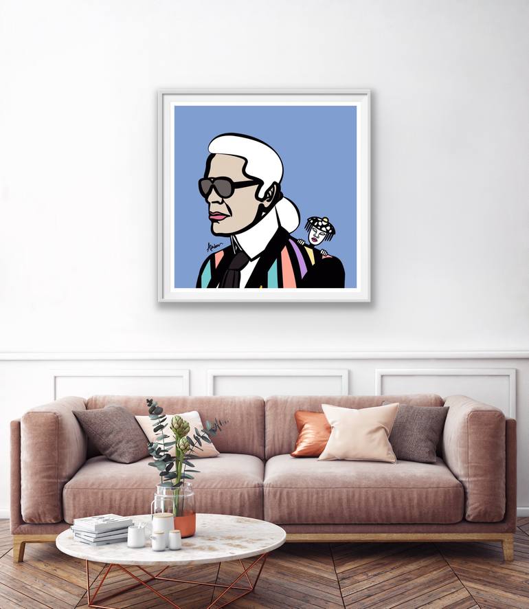 Original Illustration Pop Culture/Celebrity Printmaking by Amber Rose Olivier