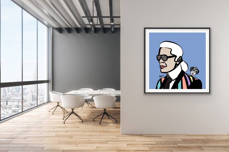 Original Illustration Pop Culture/Celebrity Printmaking by Amber Rose Olivier