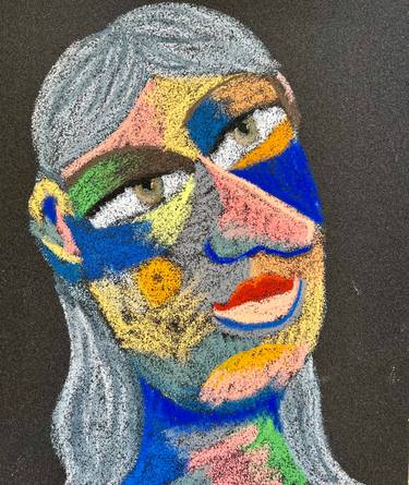 Original Contemporary Women Drawings by Maria Ansh