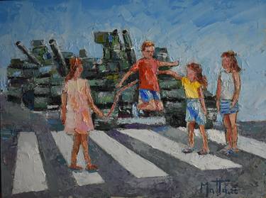 Print of Figurative Kids Paintings by Gianni Mattu