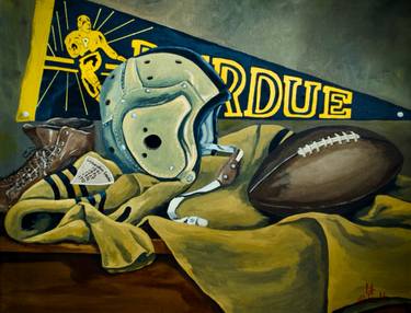 Original Contemporary Sports Painting by Herschel Fall