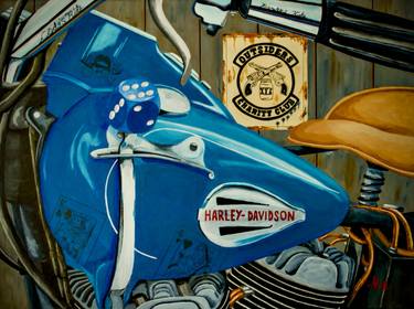Original Contemporary Transportation Painting by Herschel Fall
