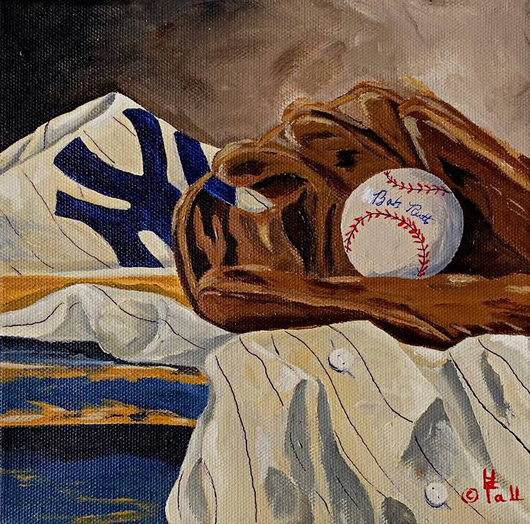 Yankees Painting by Herschel fall