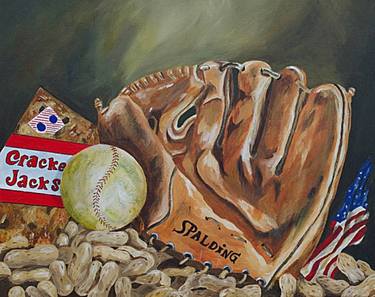 Original Fine Art Sport Paintings by Herschel fall