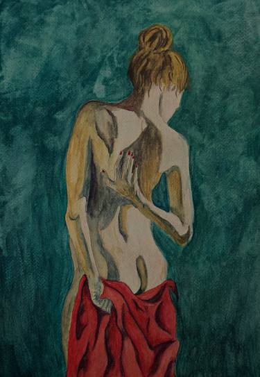 Original Figurative Nude Paintings by Herschel fall