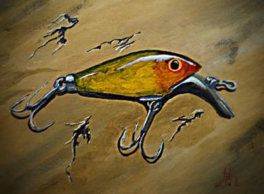 Original Fine Art Fish Paintings by Herschel fall