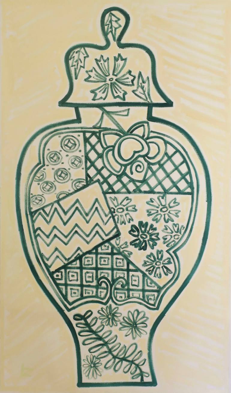 Original Minimalism Still Life Painting by Hikaru Otsuka