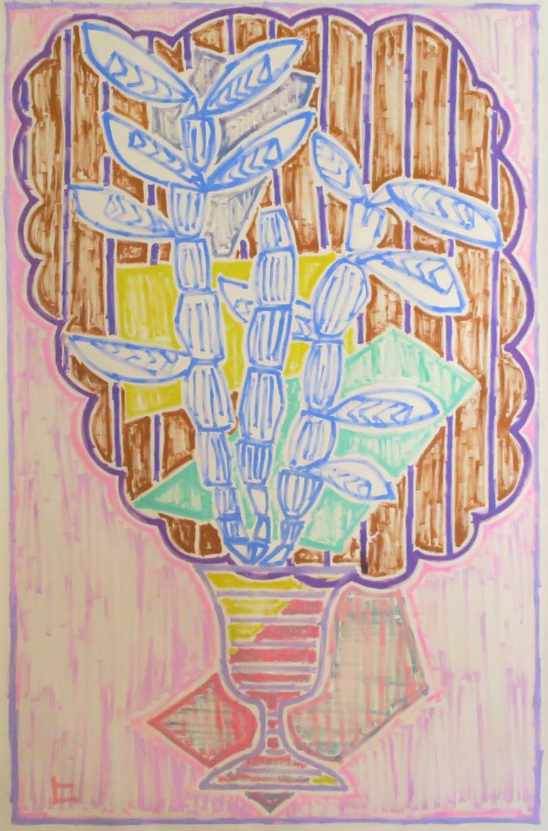 Original Contemporary Still Life Painting by Hikaru Otsuka