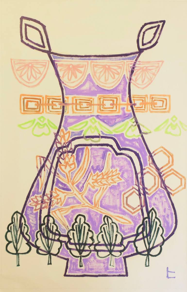 Original Contemporary Still Life Painting by Hikaru Otsuka