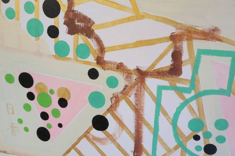 Original Abstract Painting by Hikaru Otsuka