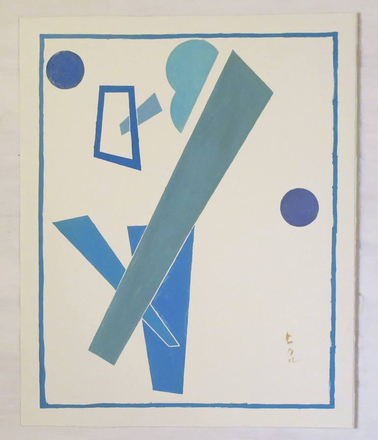 Original Minimalism Abstract Paintings by Hikaru O
