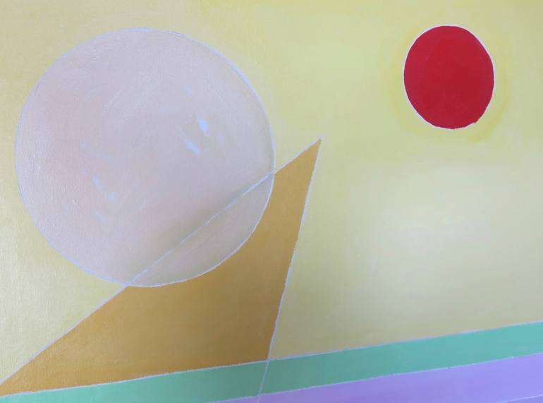 Original Minimalism Abstract Painting by Hikaru Otsuka