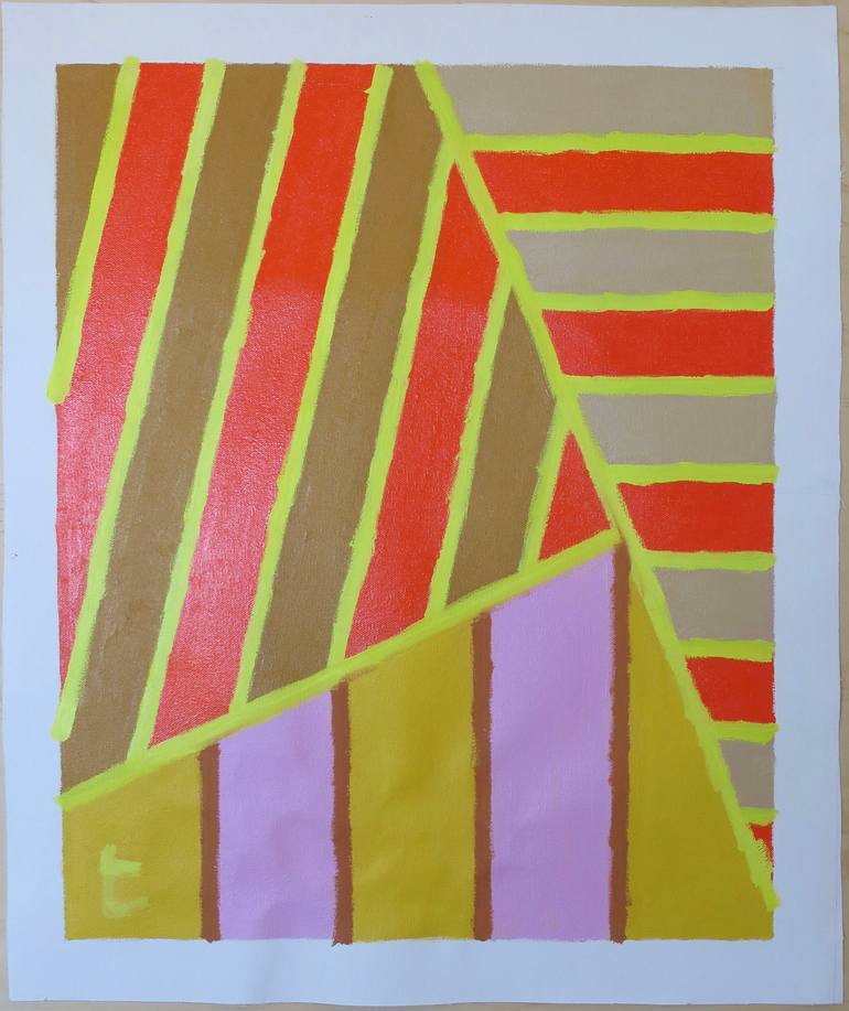Original Minimalism Abstract Painting by Hikaru Otsuka