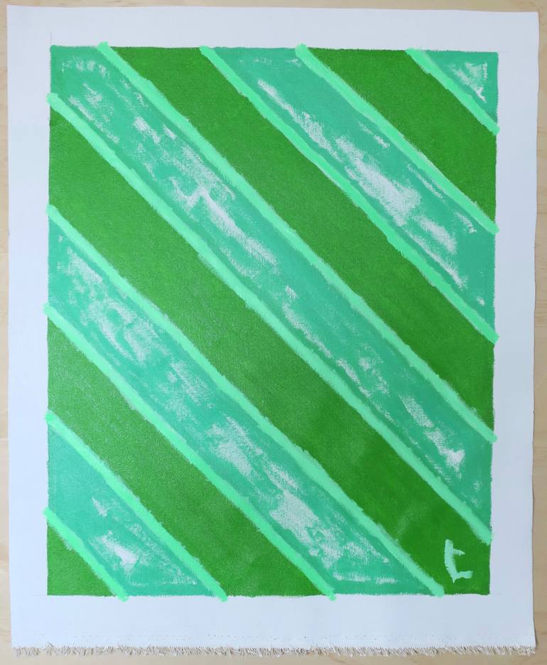 Original Minimalism Abstract Painting by Hikaru Otsuka