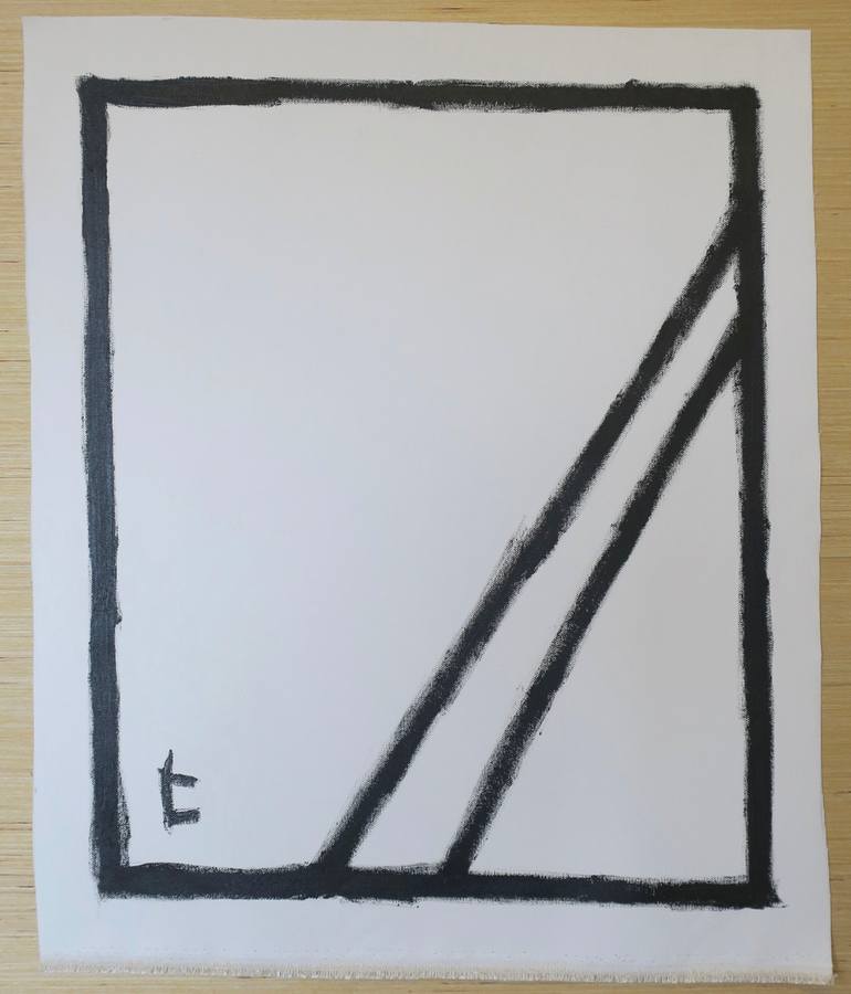 Original Minimalism Abstract Painting by Hikaru Otsuka