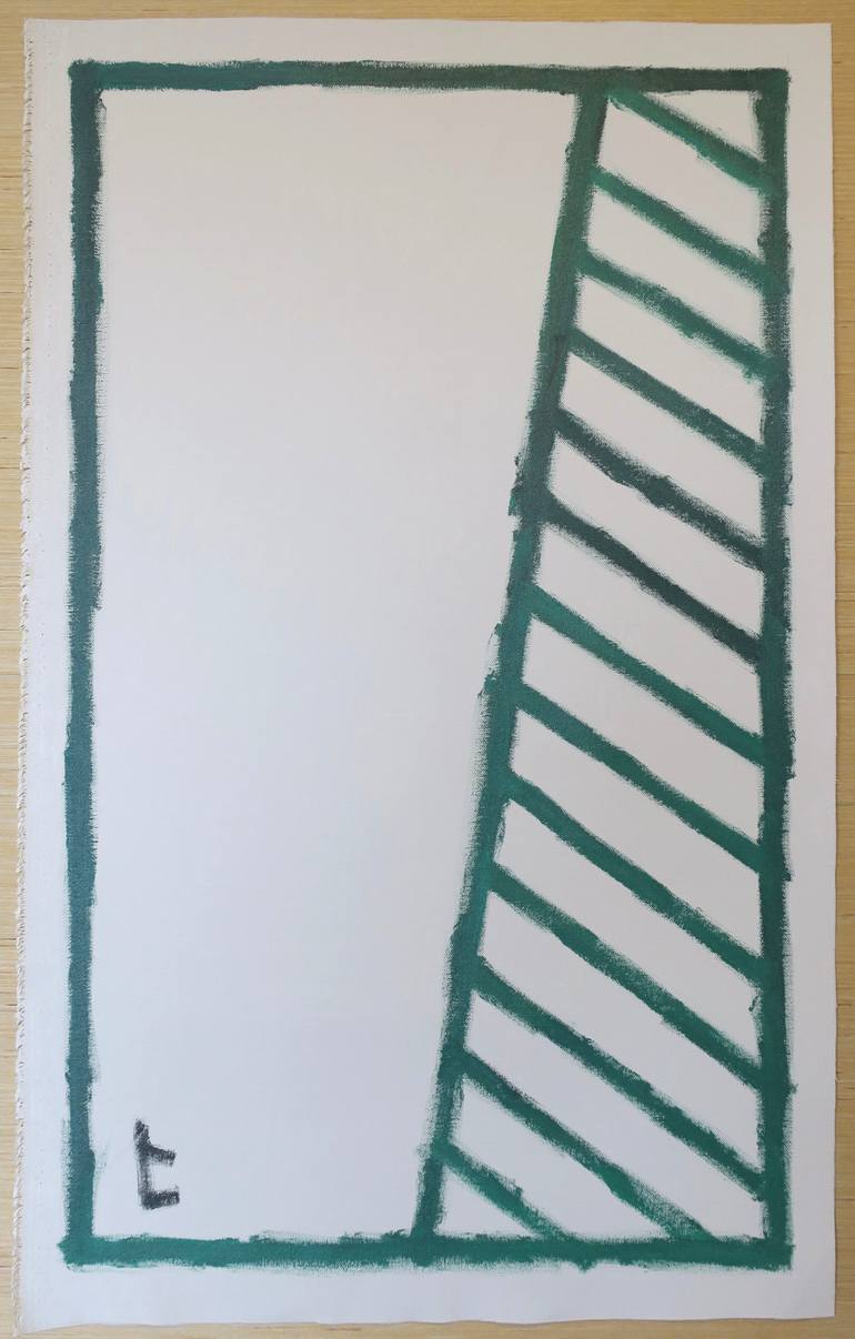 Original Minimalism Abstract Painting by Hikaru Otsuka