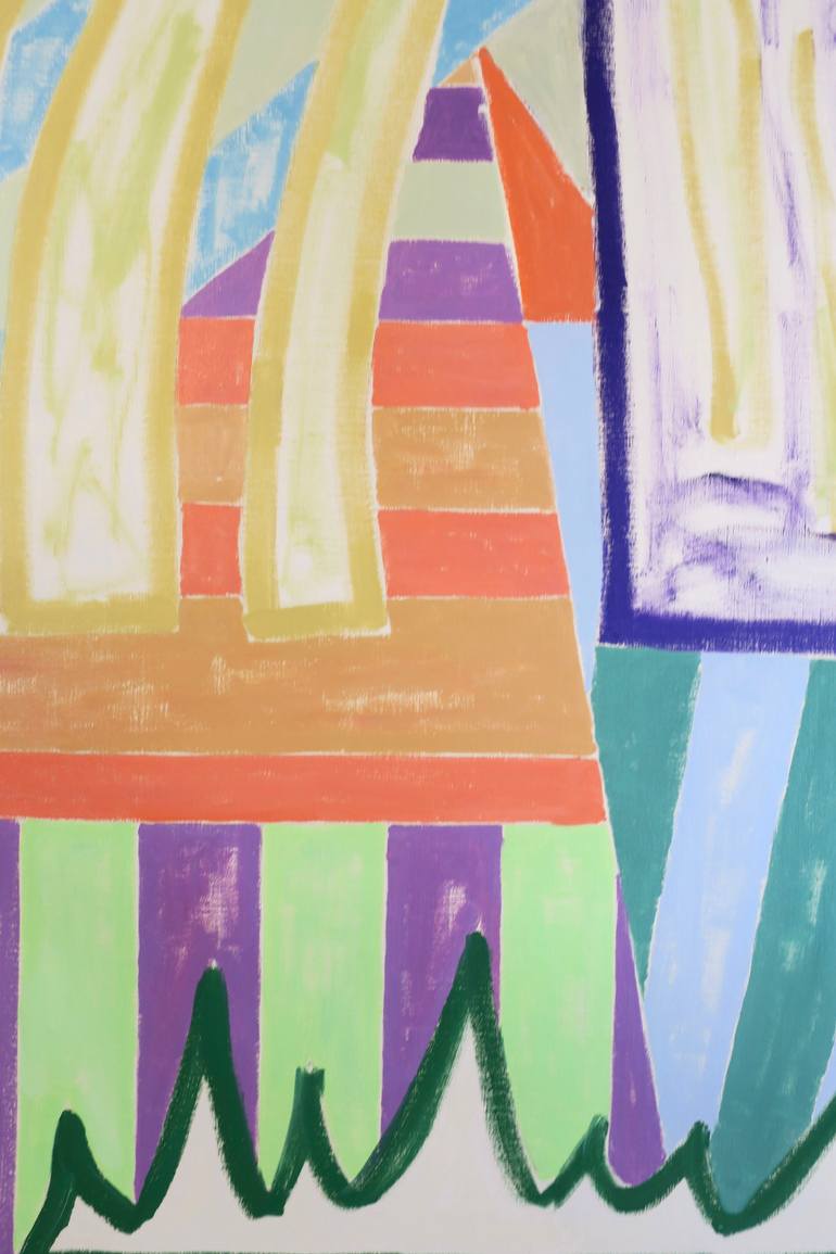Original Minimalism Landscape Painting by Hikaru Otsuka