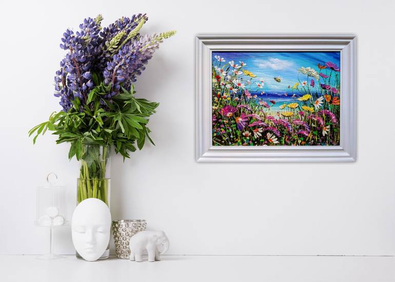 Original Contemporary Floral Painting by Evelina Vine