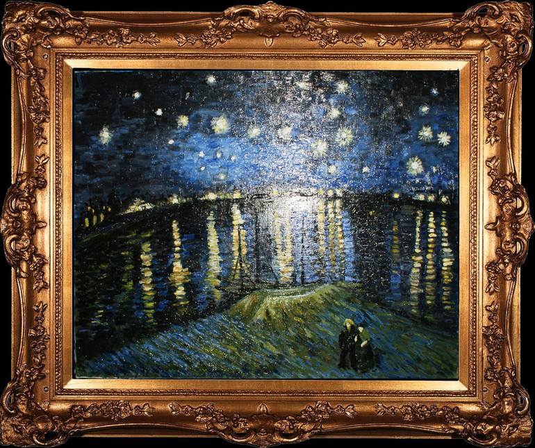 vincent van gogh starry night over the rhone 2