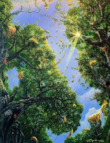 Original Realism Nature Paintings by Flavio Caporali