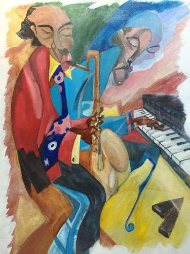 Print of Music Paintings by David Vandy