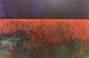 Original Abstract Expressionism Abstract Painting by David Vandy