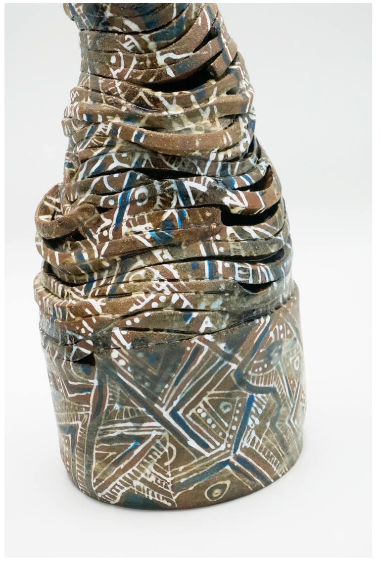 Original Contemporary Patterns Sculpture by Malene Barnett