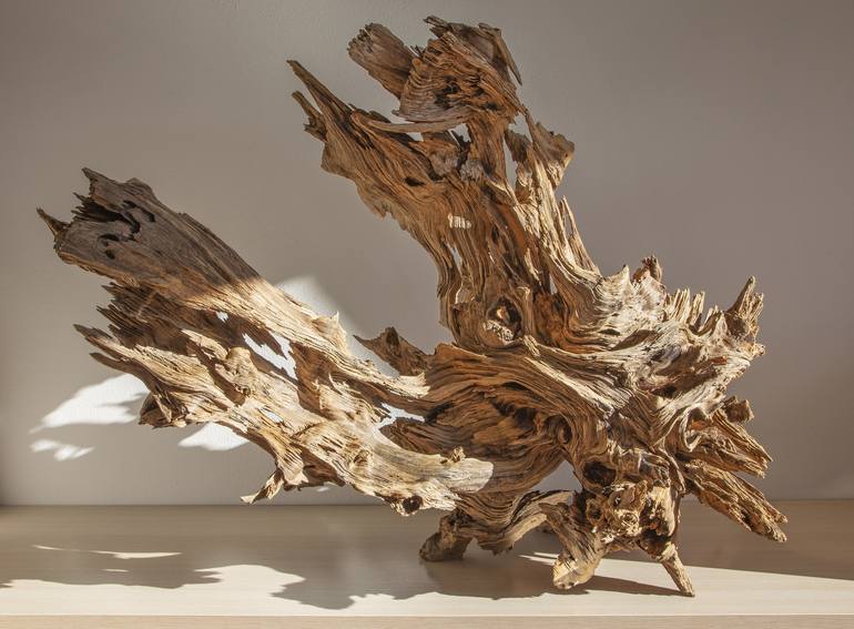 Original Abstract Tree Sculpture by Jozef Sedmak