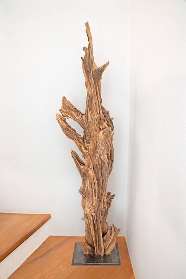 Pine organic decorative sculpture thumb