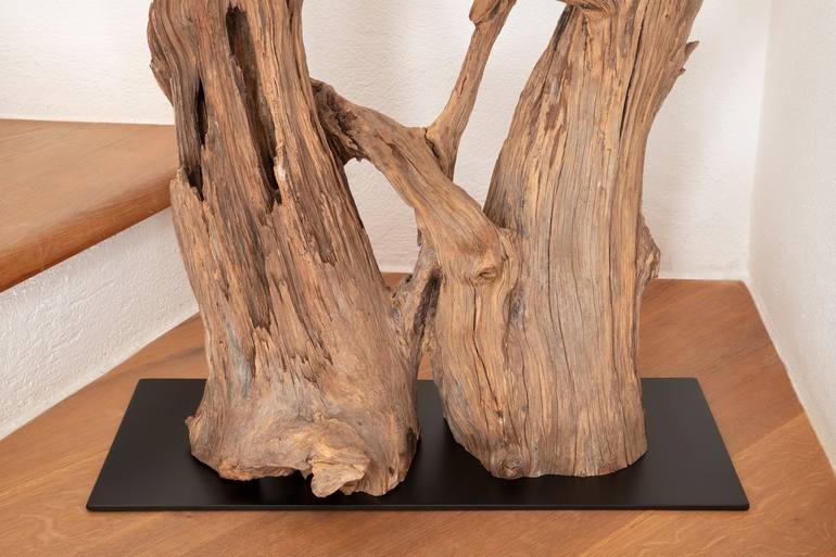 Original natural Abstract Sculpture by Jozef Sedmak