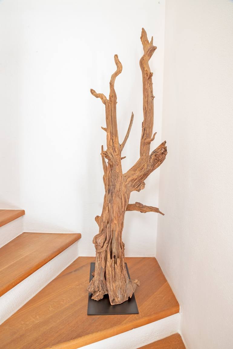 Original natural Abstract Sculpture by Jozef Sedmak