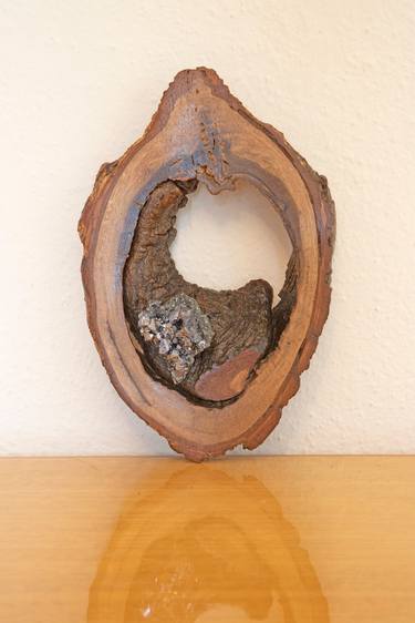 Hanging sculpture - Oak and Galena thumb