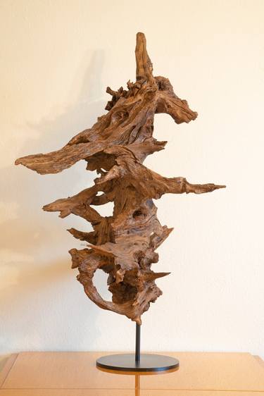 Acacia decorative sculpture - "Spirit of One Horn" thumb