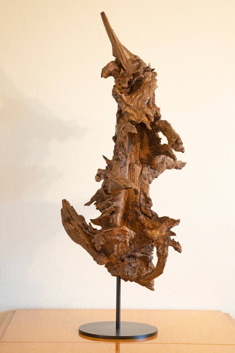 Original Abstract Nature Sculpture by Jozef Sedmak