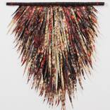 GOLD FEATHER TRIANGLE 1 by Deborah Kruger