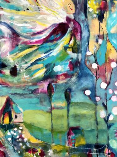 Original Abstract Paintings by Abigail Carter