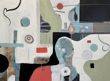 Original Conceptual Abstract Paintings by Abigail Carter