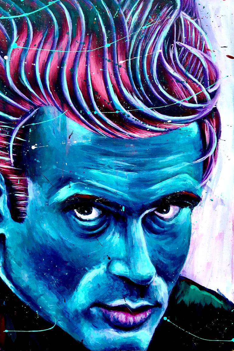 Rebel Without A Cause Painting by Adam Campbell | Saatchi Art