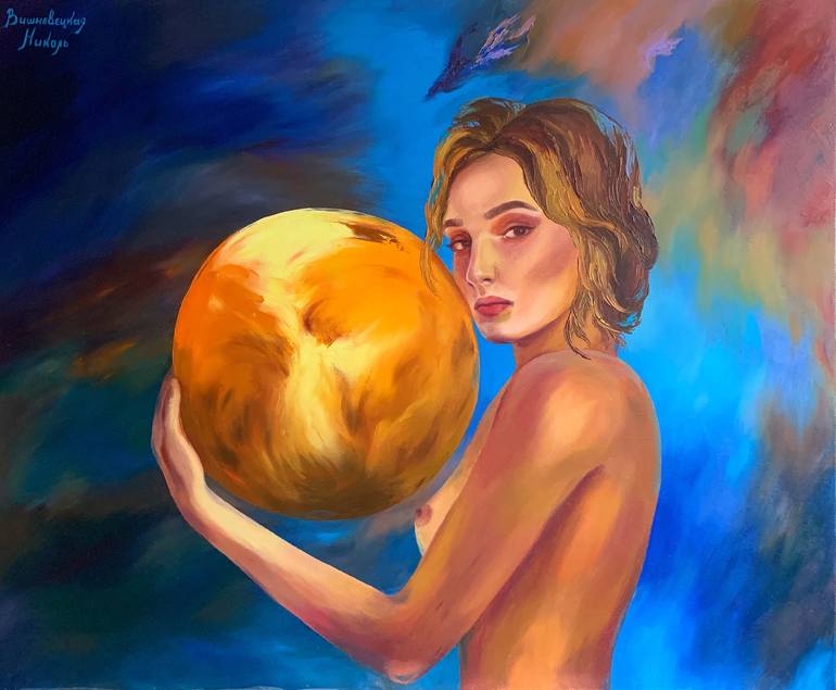 Rebirth» Painting by Nicole Vishnevetska