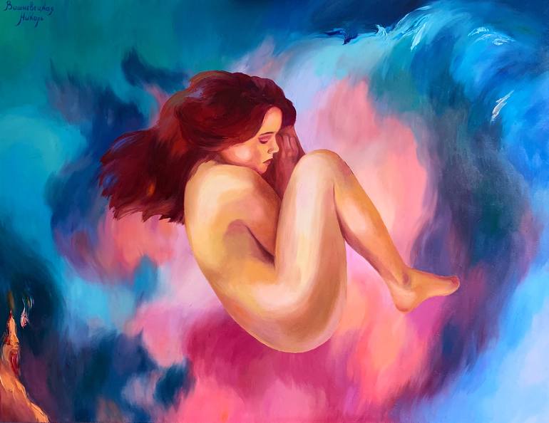 Rebirth» Painting by Nicole Vishnevetska