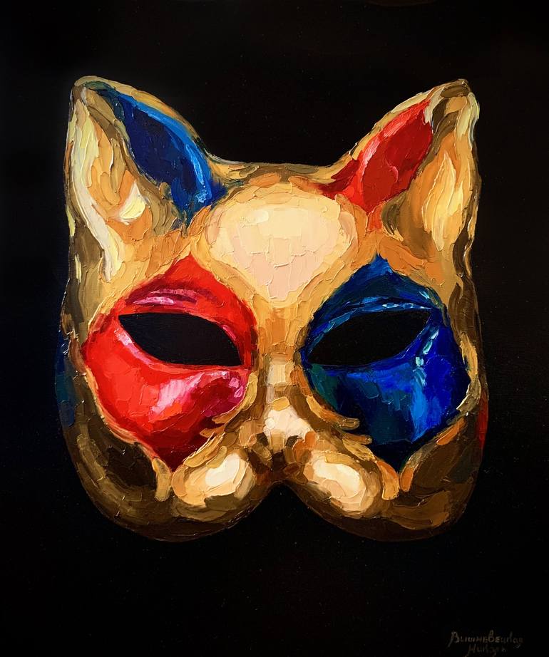 Cat Mask to Paint 