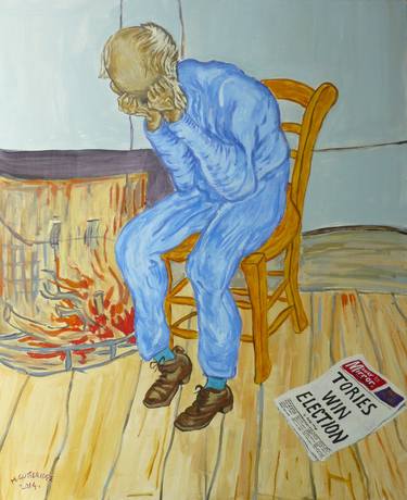 Election Result (After Van Gogh 'Threshold of Eternity') Limited Edition Number 4 of 30 thumb