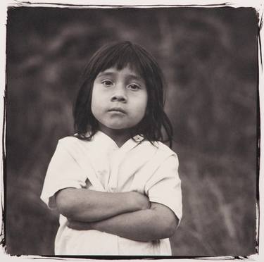 Lacandon Boy with Arms Crossed, Los Lacandones thumb